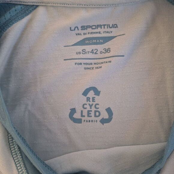 La Sportiva Beyond Long Sleeve Shirt Sweat Wicking Anti-Odor Base Layer S - Picture 10 of 15